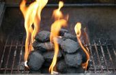 Hoe Barbecue met houtskool & hout Chips