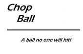 Hoe te gooien een Chopball in honkbal