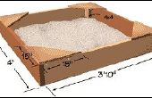Hoe maak je een houten zandbak
