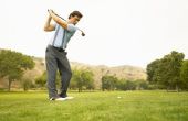 Linker Arm spanning en Golf