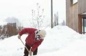 Hoe maak je een eenvoudige zelfgemaakte sneeuw ploeg uit hout voor een ATV stapsgewijze