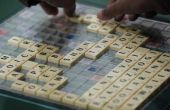 Het gebruik van een lege tegel in Scrabble