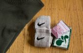 Hoe Dye witte Nike sokken