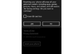 Hoe kan ik Windows Phone resetten naar de fabrieksinstellingen?