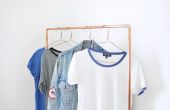 Hoe maak je een kleding rek