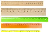 Hoe om te lezen van Centimeter maten op een liniaal