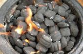 Verwijder Houtskool briketten geur van een kast?