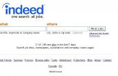Het gebruik van Indeed.com om een baan te vinden