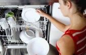 Hoe schoon afwasmachine zeep uitschot