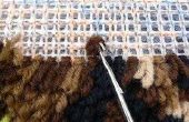 Hoe maak je een geknoopte Shag tapijt