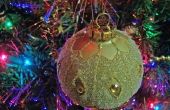 How to Make Victoriaanse kerstboom glazen ornamenten