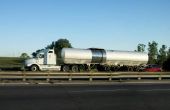 Typische Tanker Truck afmetingen