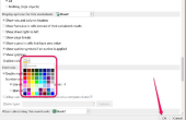Het wijzigen van de kleur van de omtrek van cel in Excel