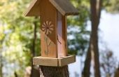 How to Build een Vogelhuis/waterbak Pole