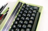 Hoe vervang ik een handmatige schrijfmachine lint