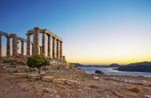 De geschiedenis van de tempel van Poseidon