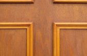 Hoe Vervang houten deurpanelen