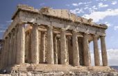 3 soorten Griekse kolommen