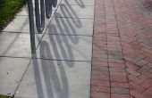 Hoe te repareren van een trottoir met een plaat verhogen