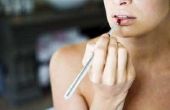 Symptomen van een Lipstick allergie