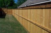 Het ontwerpen van een houten Privacy Fence