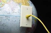 Hoe een Ethernet telefoon-of televisieaansluiting acht draden met draad