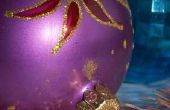 How to Make Glitter glazen ornamenten