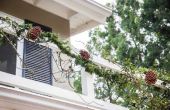 Outdoor balkon Christmas Decorating Ideas