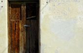 Maken van een moderne deur rustieke Look
