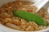 Sissende Rice soep
