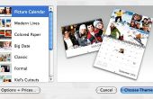 Hoe gebruik iPhoto te maken van een agenda op een Mac