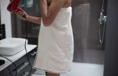 Hoe maak je badhanddoek Wraps