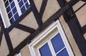 How to Paint huizen van de Engelse Tudor