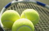 Wetenschap experimenten met tennisballen