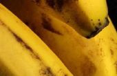 Hoe treedt oxidatie op bananen?