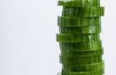 Lekkere manieren om te eten van komkommers