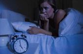De symptomen van de bezorgdheid van de slaap