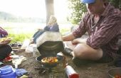 Is een propaan koken kachel veilig voor gebruik van de warmte in een Camper?