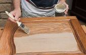 Hoe te schilderen van houten kasten