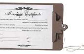 Hoe ik een bruiloft certificaat Notarize?