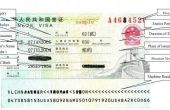 Hoe te te controleren als uw China-visum nog geldig Is