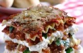 Hoe maak je een nieuwe maaltijd vanuit Leftover lasagne