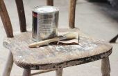 Hoe om antieke Crackle eruit Tekenoppervlakken meubilair
