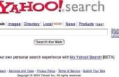 Een Yahoo! Search Bar toevoegen aan uw website