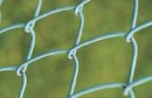 How to Fix gaten in een ketting Link hek