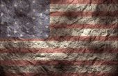 Hoe een Amerikaanse vlag antieke