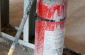 How to Clean Up een Ammonium fosfaat Base van een brandblusser