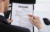 Hoe een lijst van Temp banen op een CV