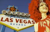 Het toepassen van Las Vegas Showgirl make-up
