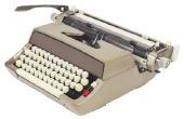 Typische Typewriter lettertypen van de jaren 1960